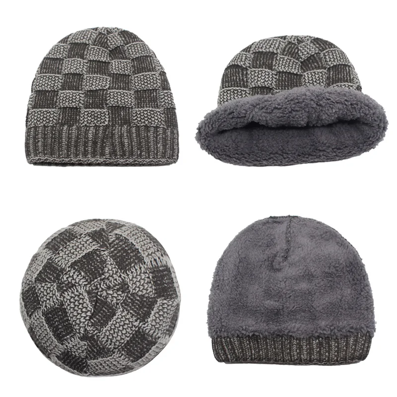 Модная мужская зимняя шапка Skullies Beanies, вязаные шапки для мужчин, теплая Мужская Зимняя Шапка-бини, Женская Зимняя кепка