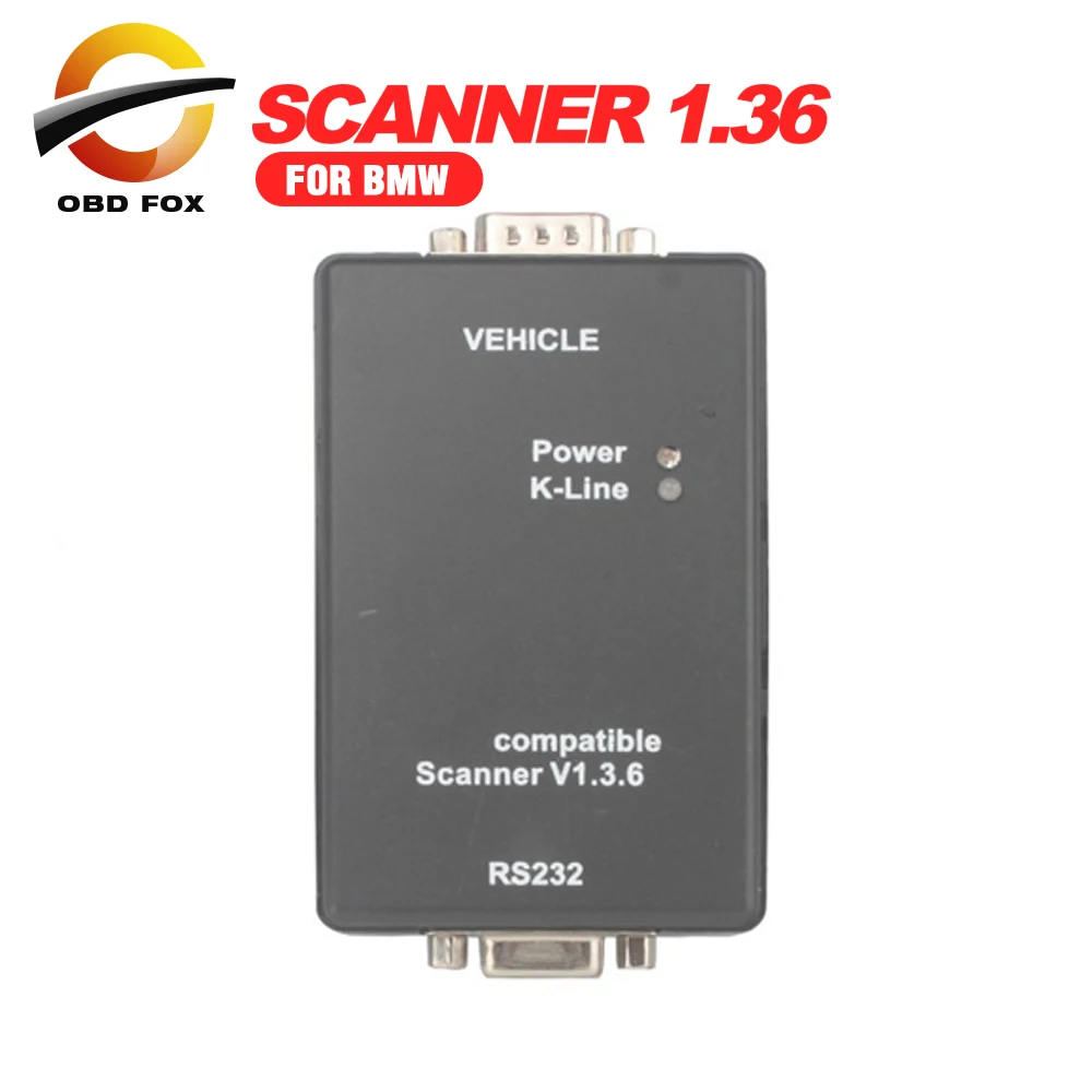 

For BMW Scanner 1.36 Auto Code Reader SCANNER 1.36 PA Soft for BMW Diagnostic Tool free shipping