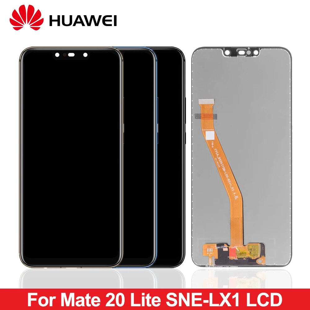 

Original 6.3" LCD Huawei Mate 20 lite LCD Display Touch Screen Digitizer Assembly mate 20lite Huawei mate 20 lite LCD