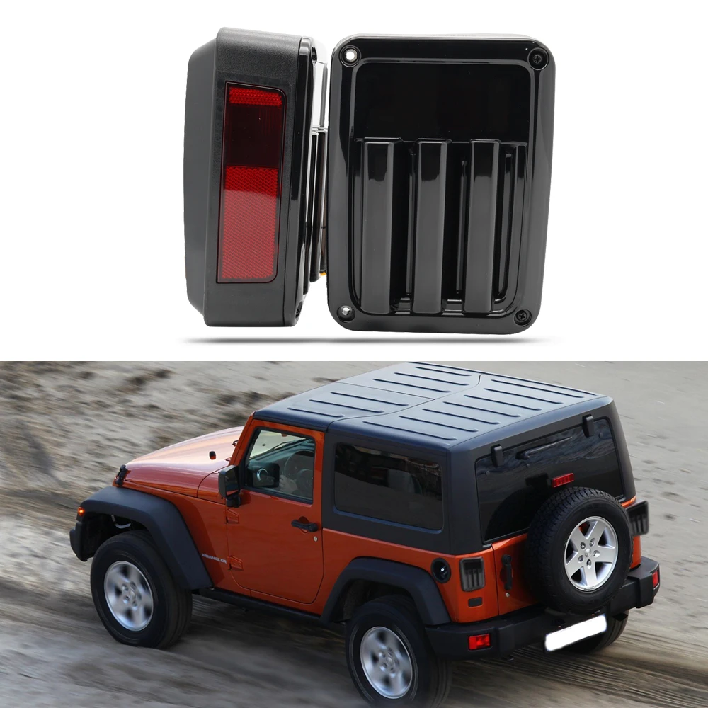 New LED Turn Signal EU / US Tail Reverse Lamp For Jeep Wrangler JK Light With Brake Turning light | Автомобили и мотоциклы