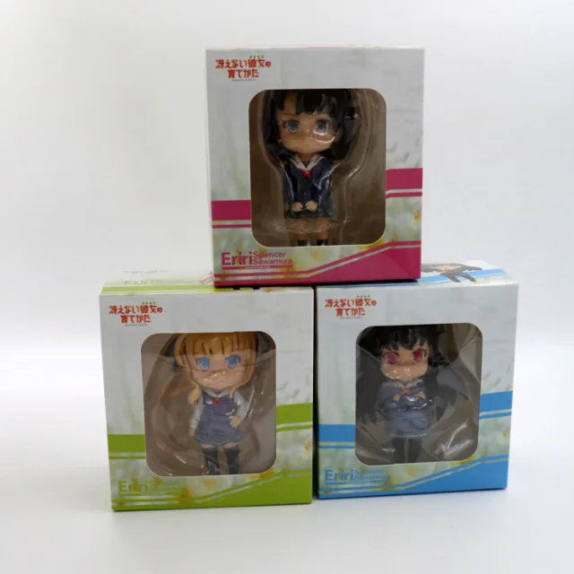 

Saenai Heroine No Sodatekata Sawamur Spencer Eriri 721 Nendoroid Doll PVC Action Figure Collectible Model XMAS Toy NT0