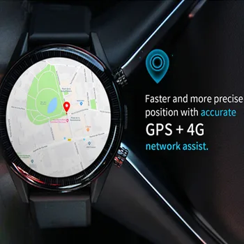 

Precise navigation map Bluetooth smart watch 4G GPS RAM 1GB+ROM 16GB sim watch camera IP67 waterproof 2019 smartwatch heart rate