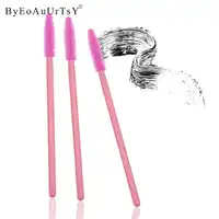 New 1000PCS Disposable Silicone Eyelash Mascara Wands Brushes Cosmetic Eyelash Extension Applicators Professional Makeup Tool