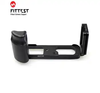 FITTEST LB-X100 Quick Release L Plate Custom L Bracket Base Grip for Fujifilm fuji X100 X100S dslr RRS Arca-Swiss Compatible