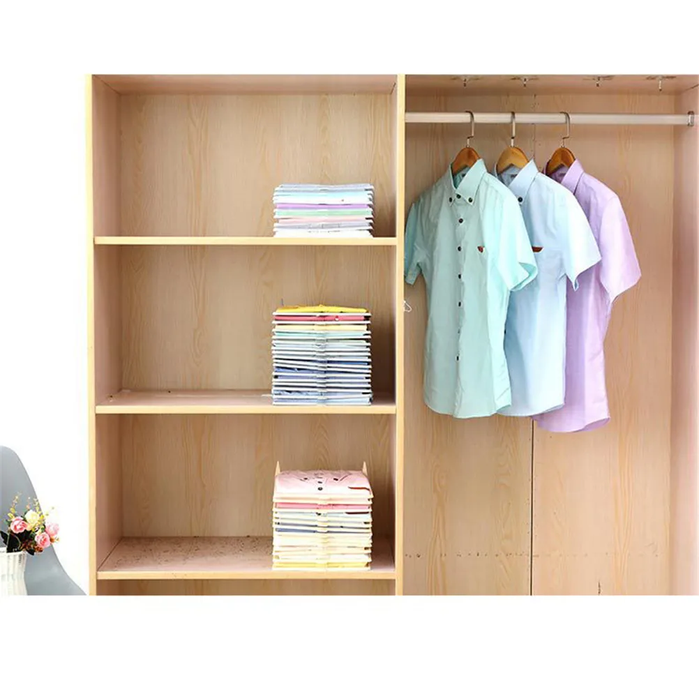 

Adult Size Clothes Folding Board Save Time Multifuncitonal Magic Fast Speed T-Shirt Clothes Easy Fold Organize 29X34X5cm