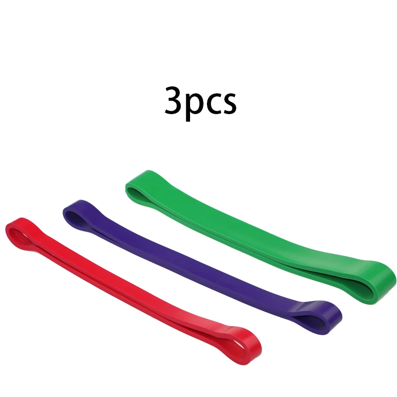 Fitness Resistance Bands Loop Set 3 Level Thick Heavy Athletic Power