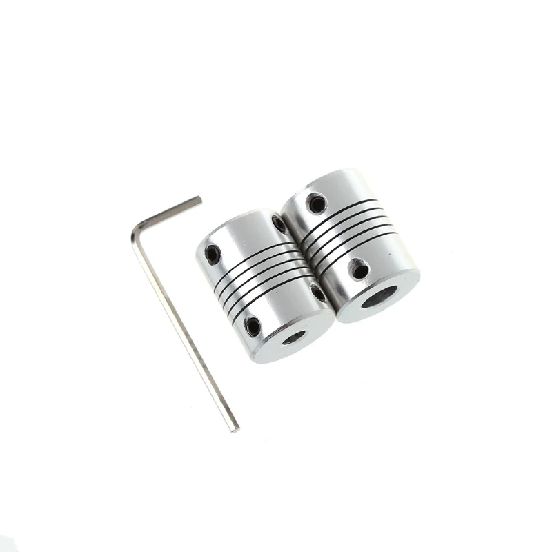 Aliexpress.com : Buy 2Pcs 3D Printer Motor Shaft Coupler 5mm To 8mm ... - 2Pcs 3D Printer Motor Shaft Coupler 5mm To 8mm Flexible Coupling For Z Axis RepRap MenDel