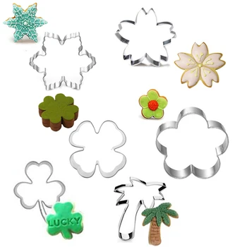 

Christmas Snow Cookies Snowflake Cookie Cutters Cooking Tools Decoration Mold Baking Fondant Sugar Craft Molds DIY Cake Fimo