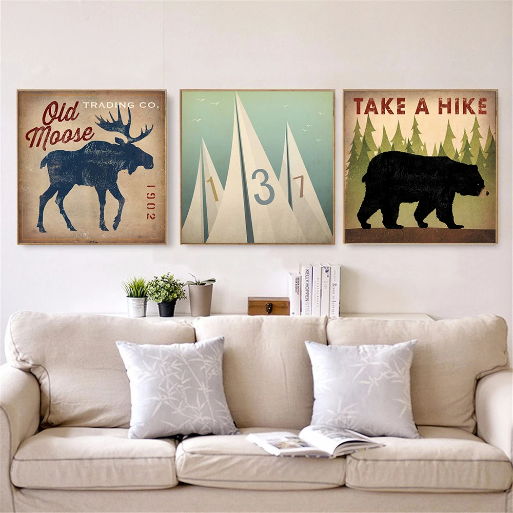 Abstract Painting Modern Minimalist Wall Art Pictures Living Room
