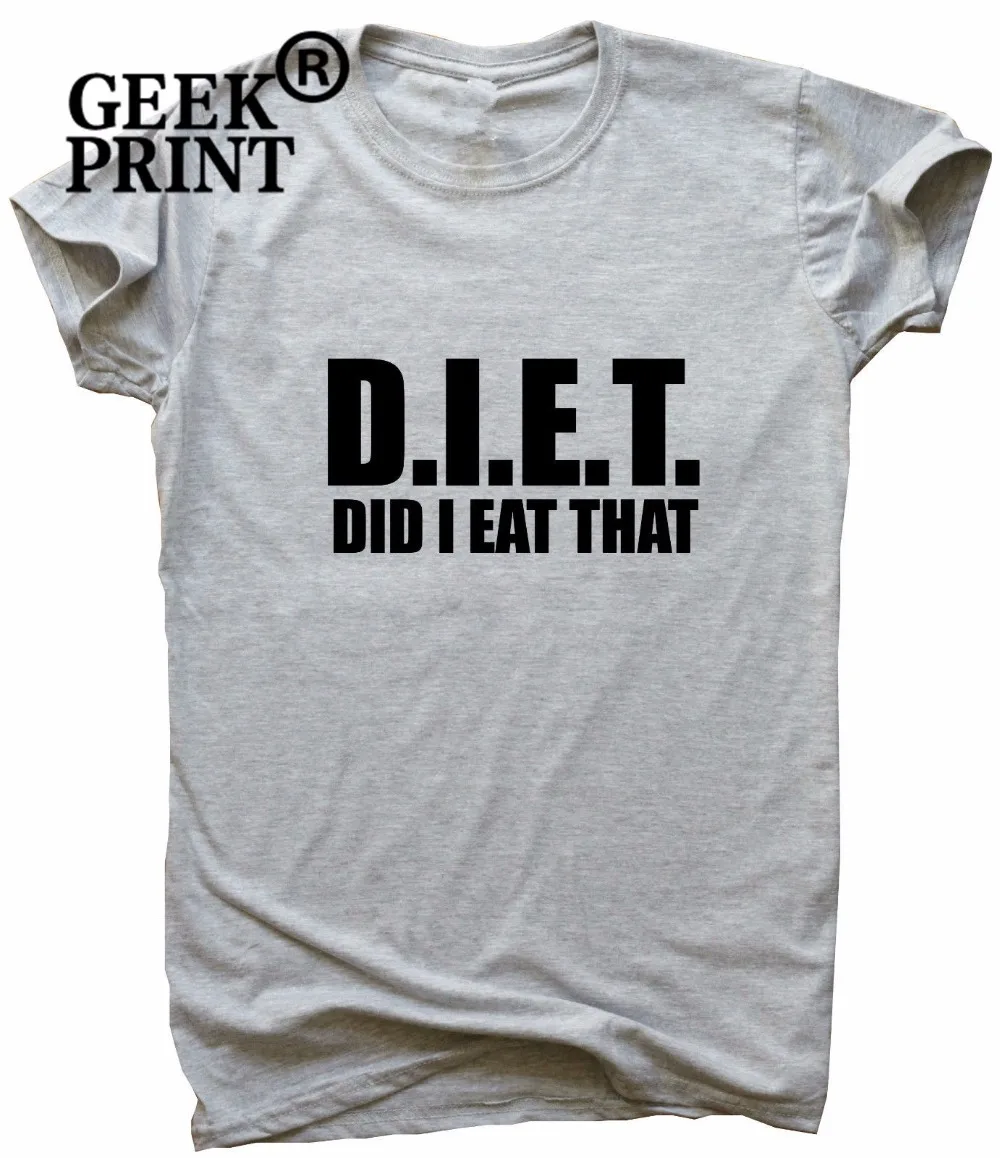 DIÄT lustige gym T shirt frauen humor 