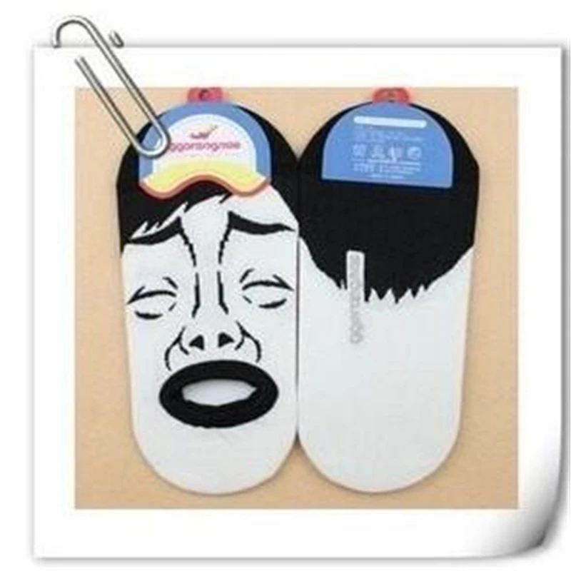 5Novelty Men's Socks Lady's Short Ankle Socks Creative Face Expression Socks Cotton Couples Cartoon Boat Socks Sport Ship Socks