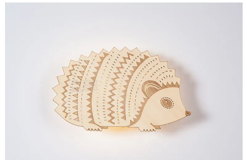 Hedgehog Wall Lamp 14