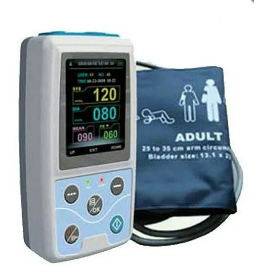 

24 Hours Multifunctional Patient Monitor With Integrative SpO2 Probe Digital Ambluatory Best Blood Pressure Monitor