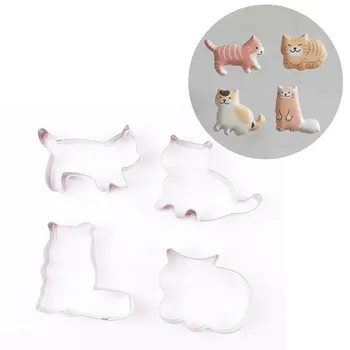 

NEW style cut cat Stainless steel sugar cake cutter cookie cutter
