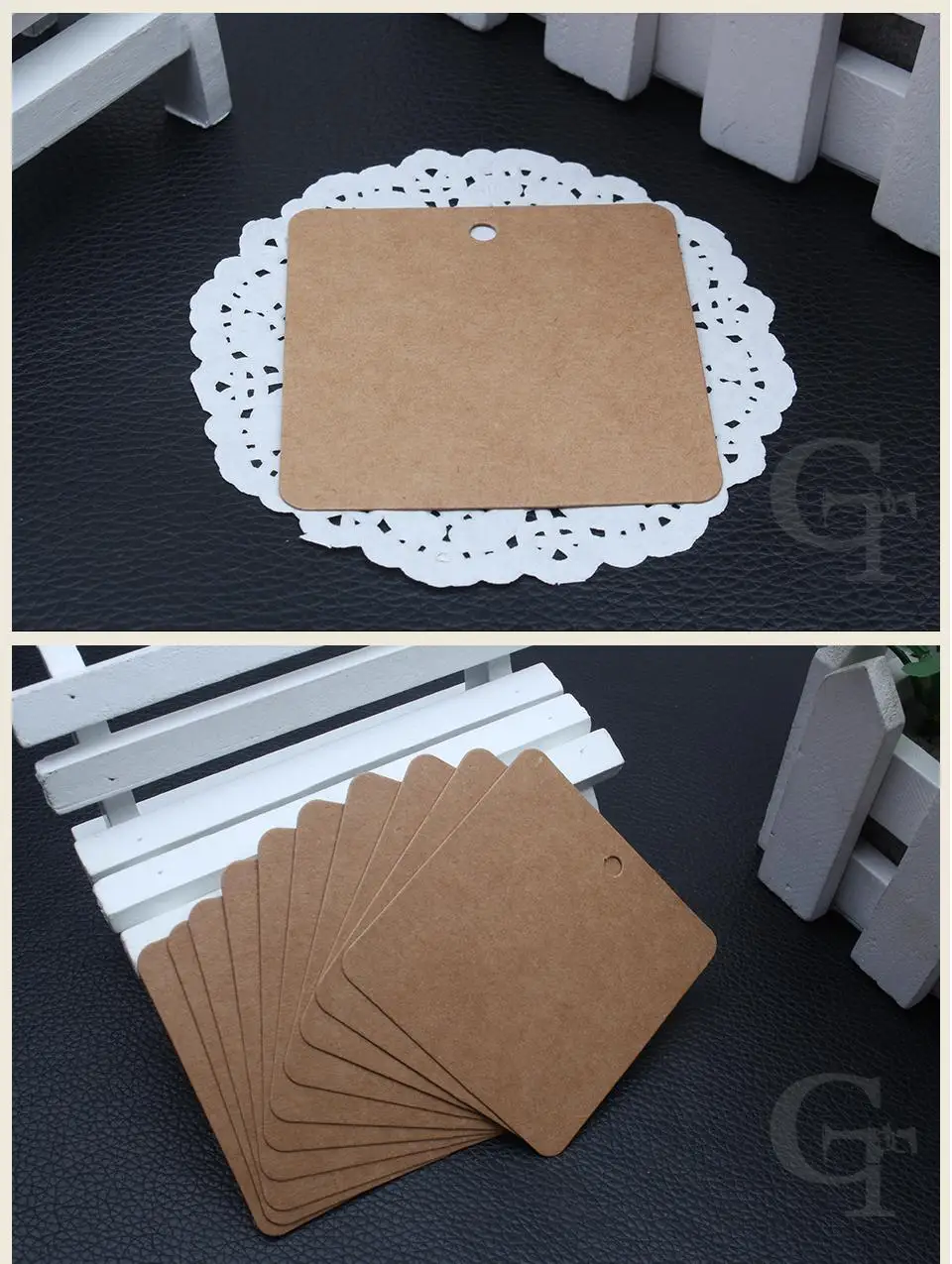 Сделай сам крафт пустой квадратной формы бирки коричневая бумажная бирка, коричневые бумажные бирки продукта+ шнур шнура этикетки