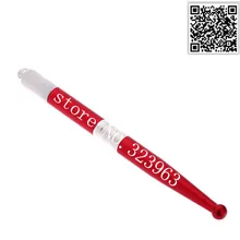 Стиль Перманентный с ручным управлением бровей Тату машинка для макияжа ручка красного цвета