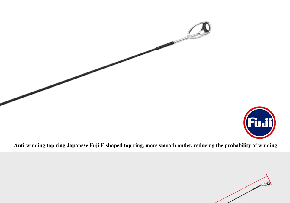 TSURINOYA ловкость 1,89 м UL Baitcasting Удочка FUJI аксессуары Toray 30 т углеродная приманка Литье удочка Pesca палка трость