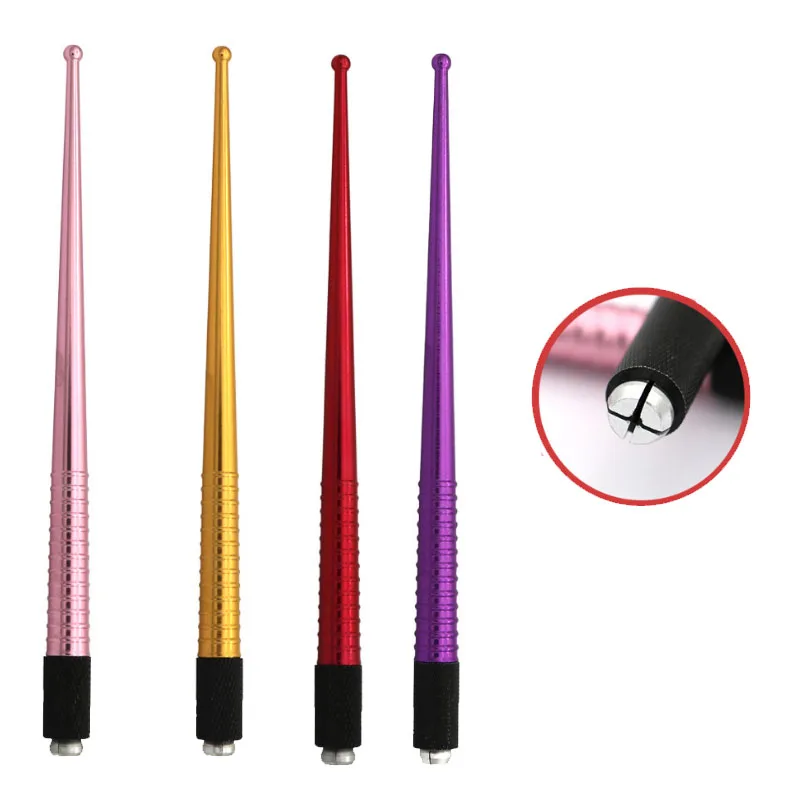 

Longer Lock-Pin Device Eyebrow Tattoo Pen Permanent Makeup Fashion Manual Eyebrow Microblading Pencil