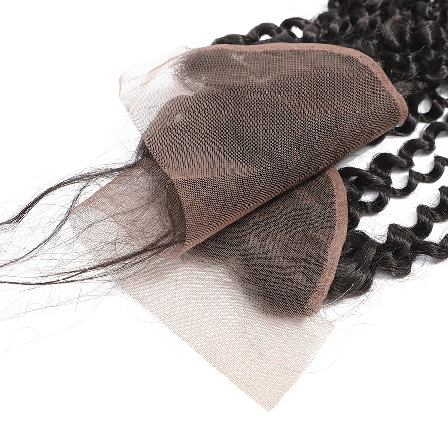 Piaoyi Brazilian Remy Human Hair Natural Wave Ear to Ear 13x6 Lace Frontal Closure With Deep Parting Baby Hair 8-22 inch