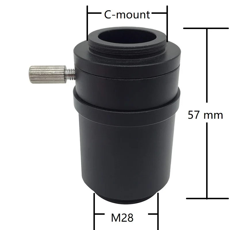 1X C Mount C-Mount адаптер для тринокулярный микроскоп 1X CTV CCD подключение с цифровой окуляр USB камера 1 XCTV/CCD