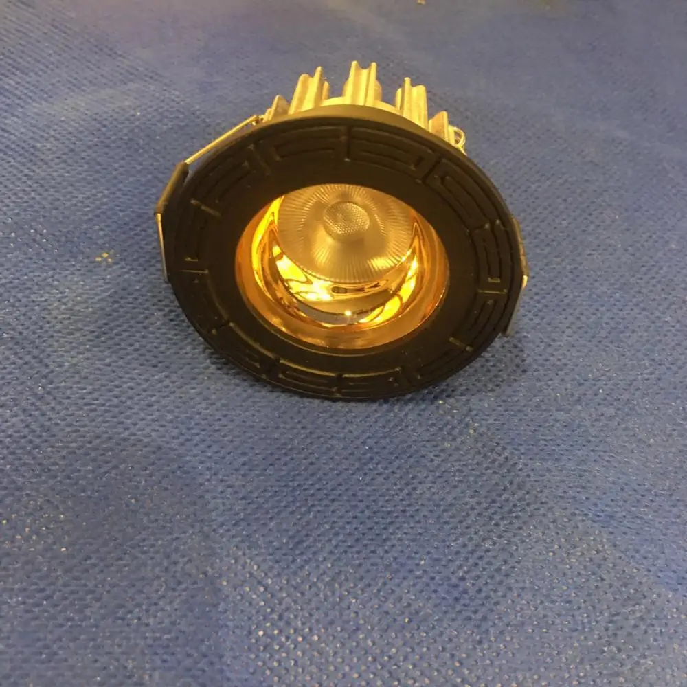 

2019 new design Luces Led 10pc/lot Mini Led Downlight white Round Ceiling Spot Lights Panel Light Recessed Aluminum Lamp Warm