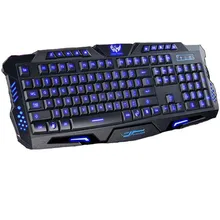 Best Tri color Breathing Switchable LED Backlit Professional Optical USB Wired font b Gaming b font