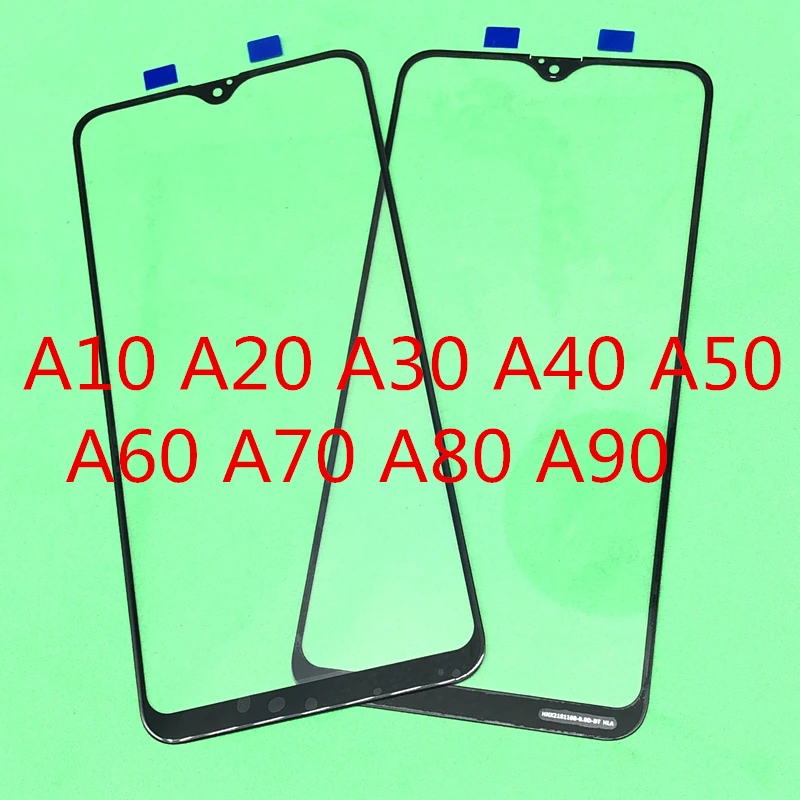 10 шт. Сменное переднее Сенсорное ЖК-стекло для Samsung Galaxy A10 A20 A30 A40 A50 A60 A70 A80 A90 |