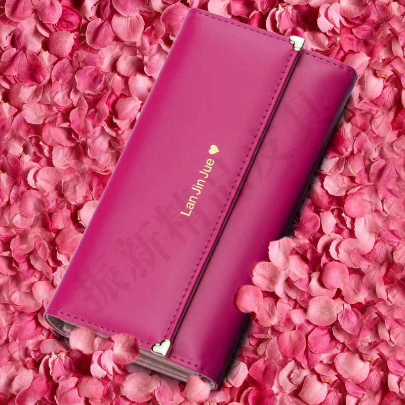 

Fashion Women Wallets Hasp Desgin Candy Colors Wallet Quality PU leather Women's Clutch Handbag Card Holder Purse Free Shipping