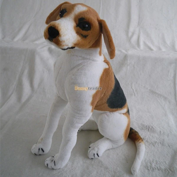 stuffed beagle dog toy