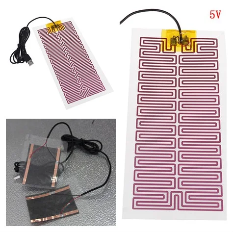 

1pc USB Heating Heater Pad Massage For Warming Body Foot Winter Portable Warm Plate For Mouse Pad Shoes Golves