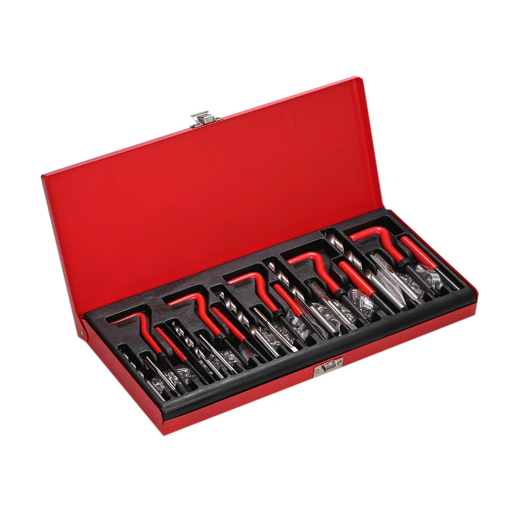 

131PCS Helicoil Type Thread Repair Kit Professional Thread Repairing Tools