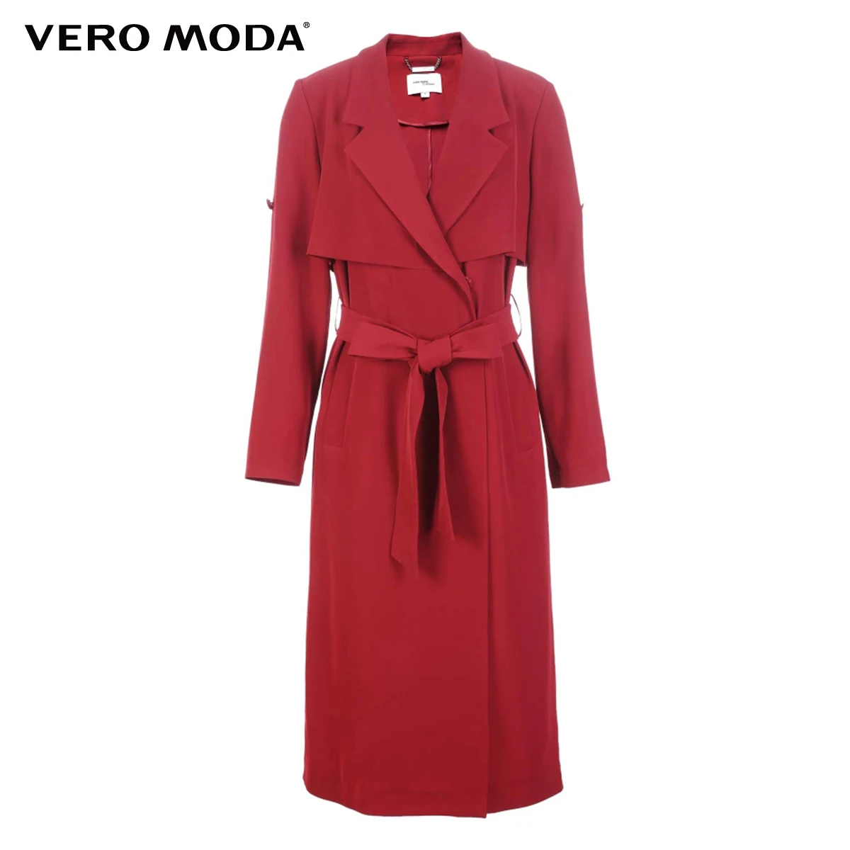 Vero Moda куртка женская О товаре задняя крышка с лацканами, шнуровка, высокие чистый Тренч | 318321541