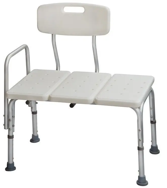 sedia a rotelle per vasca da bagno doccia bagno medica trasferimento panca sgabello sedile e le mani ferroviarie in sedia a rotelle per vasca da bagno