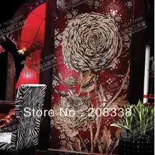 Великолепные Цветы Стекло мозаика современной Книги по искусству настенная