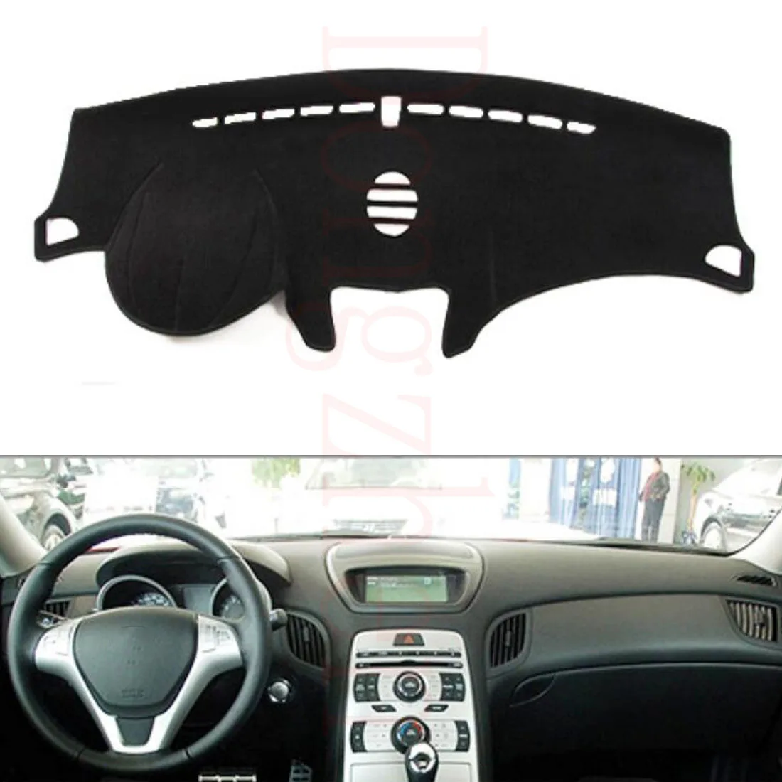 Dongzhen Car Dashboard Cover Fit For HYUNDAI Rohens-Coupe 2009-2012 Avoid Light Pad Instrument Platform Dash Board Trim | Автомобили и