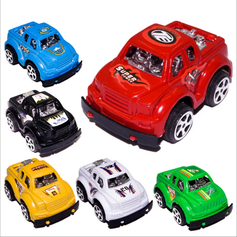 6pcs/pack Pull Back Car Toys Baby Children Racing Mini Cars Cartoon Educational Christmas