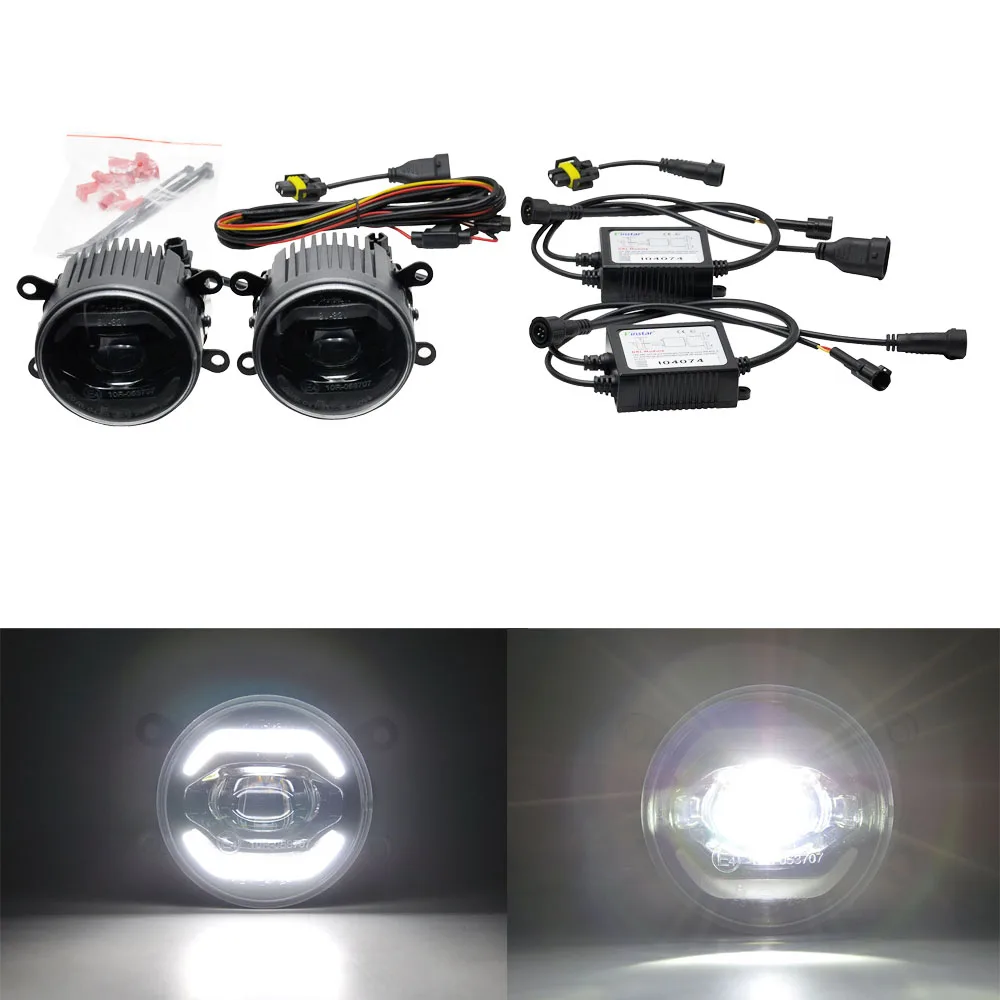 led drl fog light