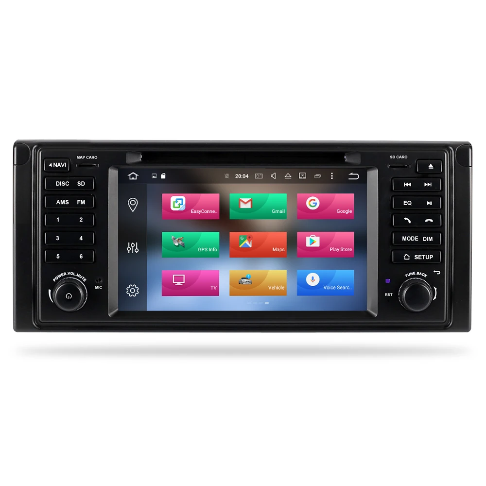 Flash Deal Android 9.0 Car DVD Stereo player Multimedia Headunit For BMW/E39/X5/E53 2000-2006 Auto Radio GPS Navigation Video Audio 2