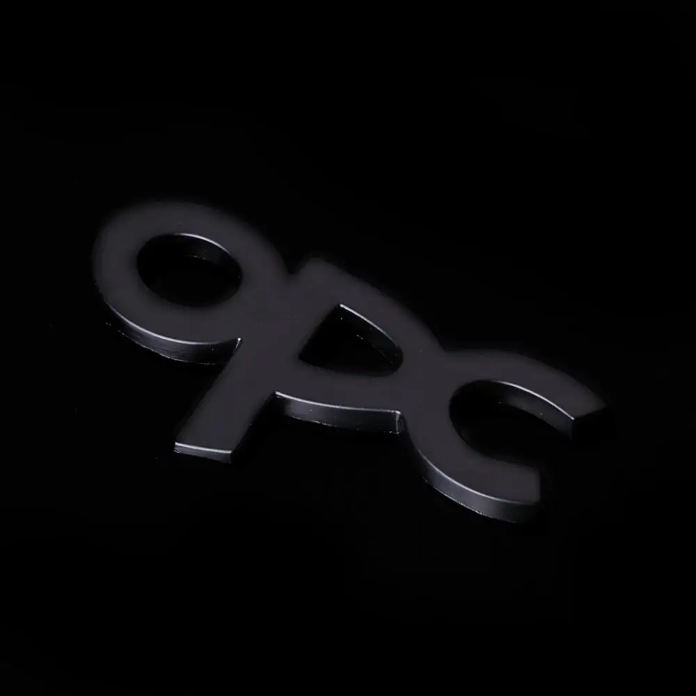 3D Chrom Opel OPC Logo Aufkleber - Auto Abzeichen Für Karosserie & Heck