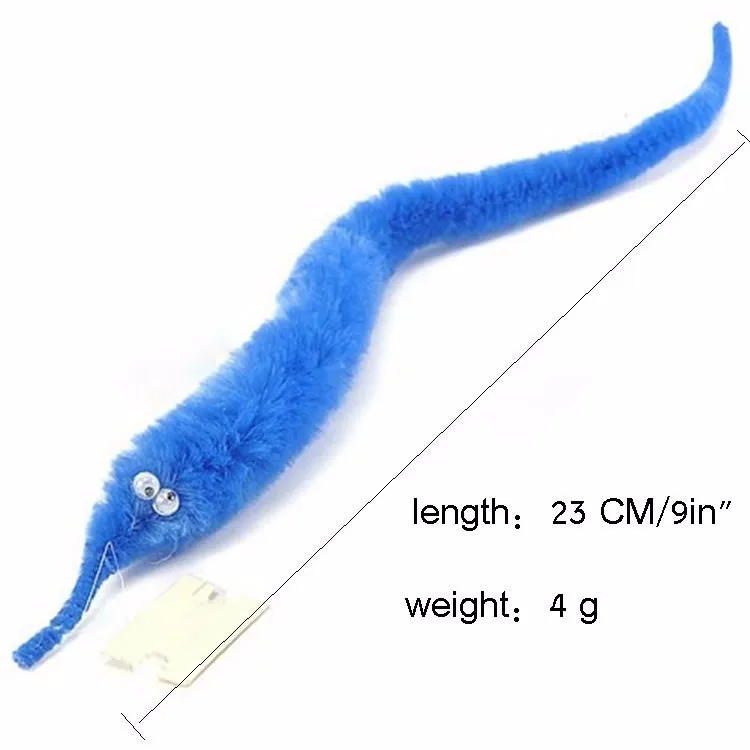 Magic Twisty Fuzzy Worm Wiggle Moving Sea Horse Kids Trick Toy Caterpillar SP 