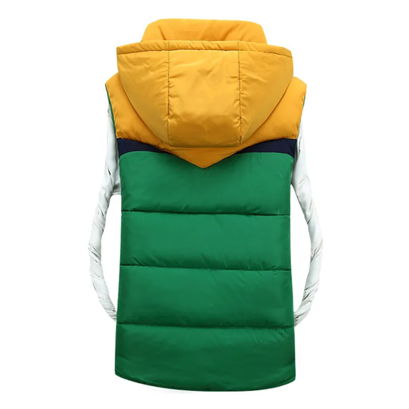 New Winter Autumn Mother And Daughter Clothes 2016 Thicken Children's Vest Removable Hoody Family Look Clothing Matching Clothes (5)