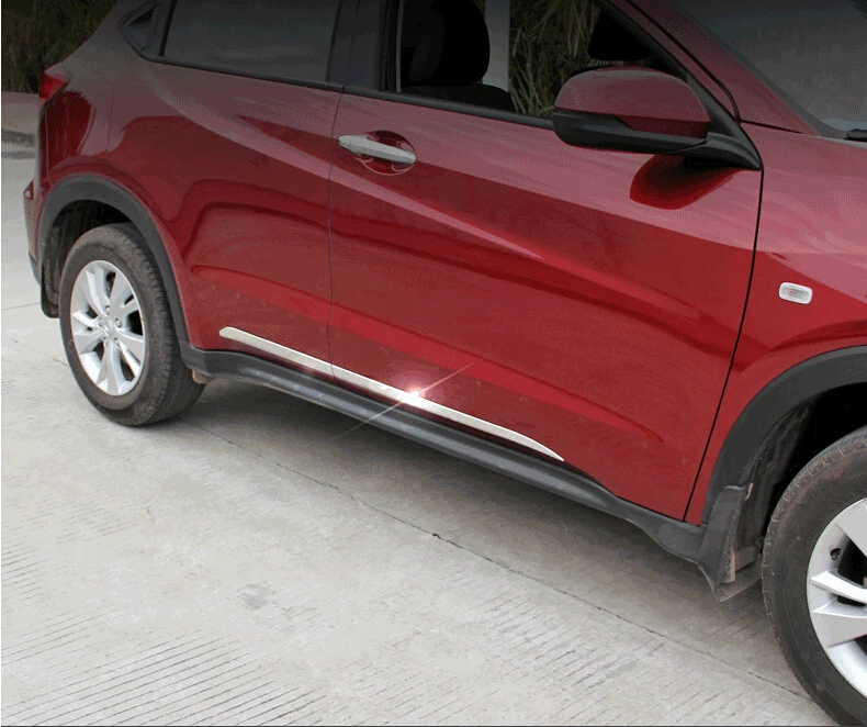 Stainless steel auto side door trim moulding for Honda HR V 2015, auto