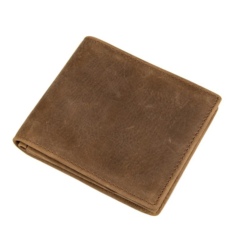 Najtaniej Prawdziwej skóry mężczyzn portfel prawdziwa skóra bydlęca stałe portfele dla mężczyzn