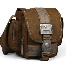 Canvas font b bag b font font b men b font font b shoulder b font