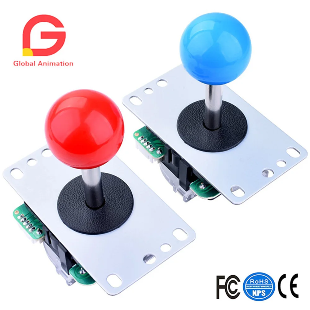 US $50 19 10% OFF|Aliexpress com : Buy For Raspberry Pi 3 2 Model B Retropie LED Arcade DIY Parts 2x Zero Delay USB Encoder + 2x 8 Way Joystick + 20x