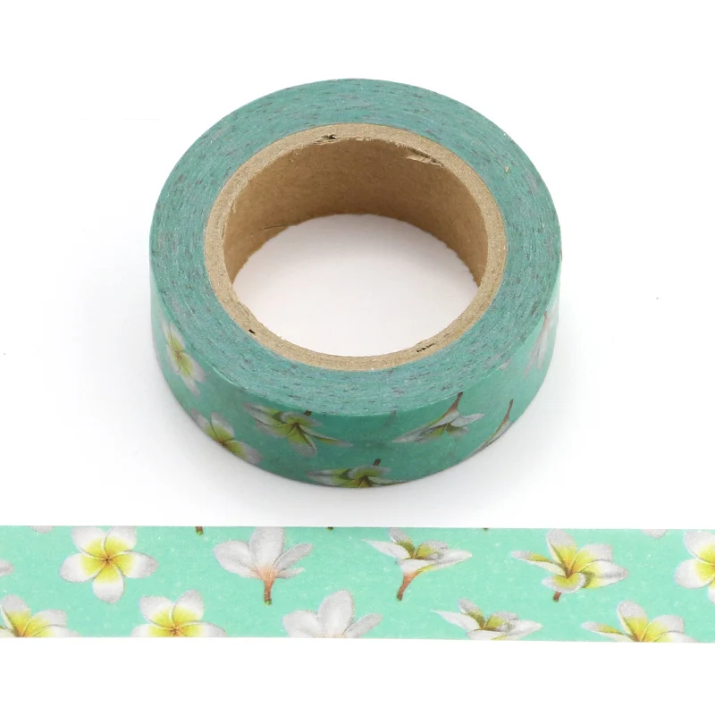 

Washi Masking Tape Petal Flower Paper Masking Tapes Japanese Washi Tape Diy Scrapbooking Sticker, 15mm x 10m