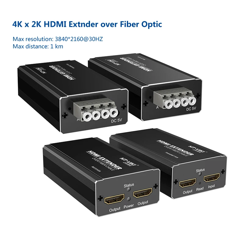 MT Viki 1km HDMI удлинитель оптическое волокно 4K x 2K 1080p видео аудио передатчик приемник