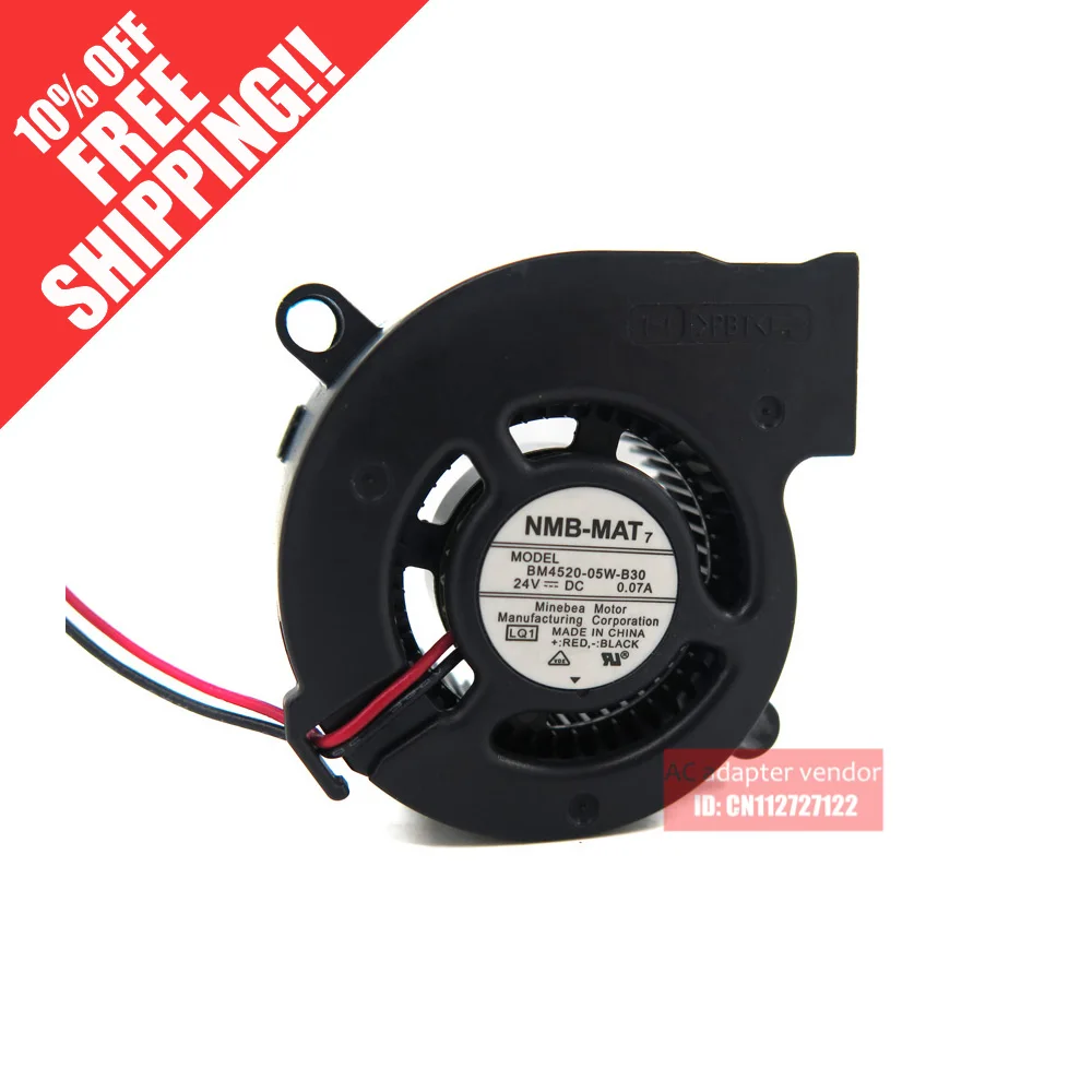 New Nmb 4520 24v 0.07a Bm452005wb30 Turbo Projector Cooling Fan