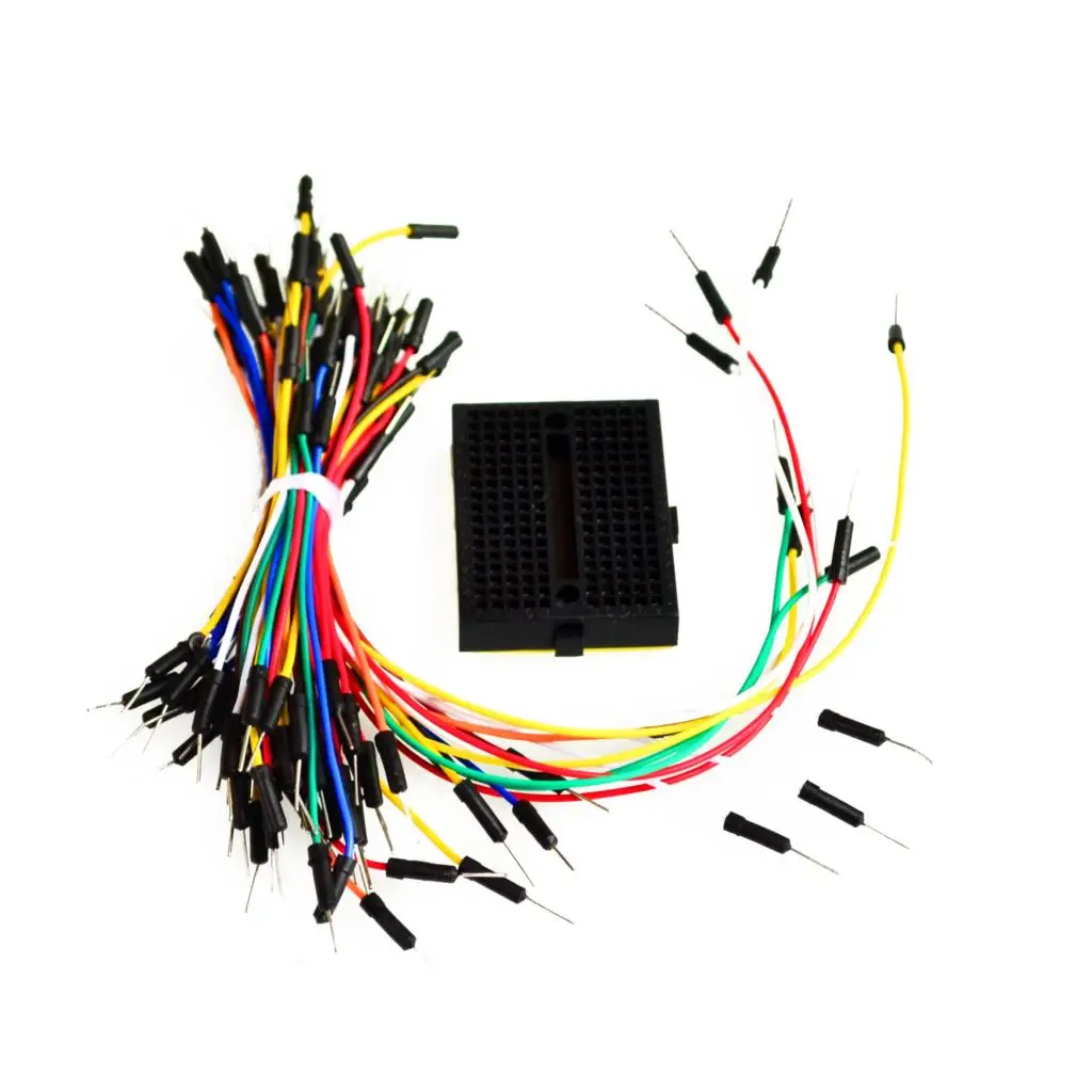 , Solderless Breadboard Cable Jump Wires + SYB 170 Bread Board