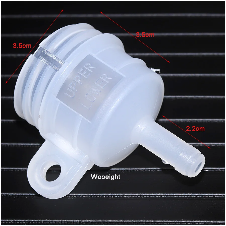 Wooeight Motorcycle Oil Cup Foot Oil Hydraulic Brake Plastic Universal Master Cylinder Oil Tank Oil Bottle Liquid Bottle Reservoir  (6)